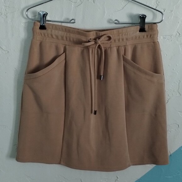 Cable & Gauge Sport Drawstring Khaki Skort - Picture 3 of 7